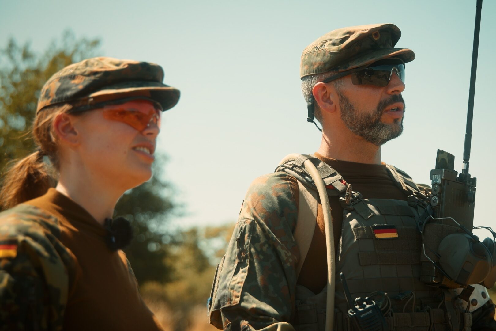 foto website produktionen beten bei der bundeswehr