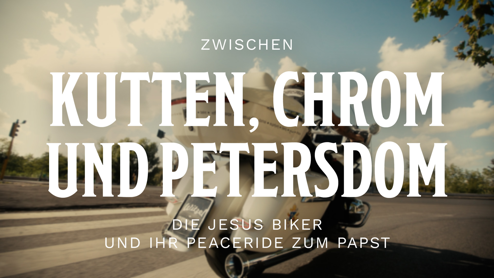 zwischen kutten, chrom und petersdom die jesus biker und ihr peaceride zum papst